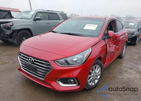 2020 Hyundai Accent Sel из США, поврежденный, VIN 3KPC24A60LE121897